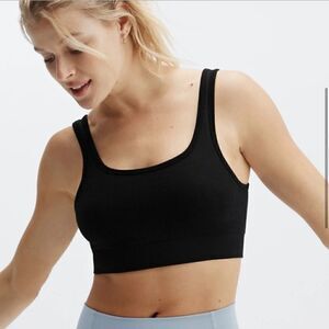 Fabletics Yolanda Cloudrib Bra Black NEW